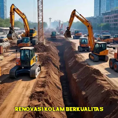Renovasi Kolam Taman Pintar dengan Alat Berat di Jogja